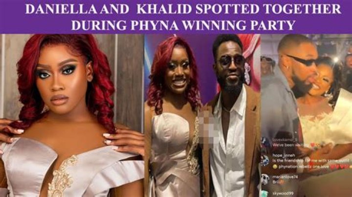 
Daniella and Khalid spotted together for the first time at winner’s party 