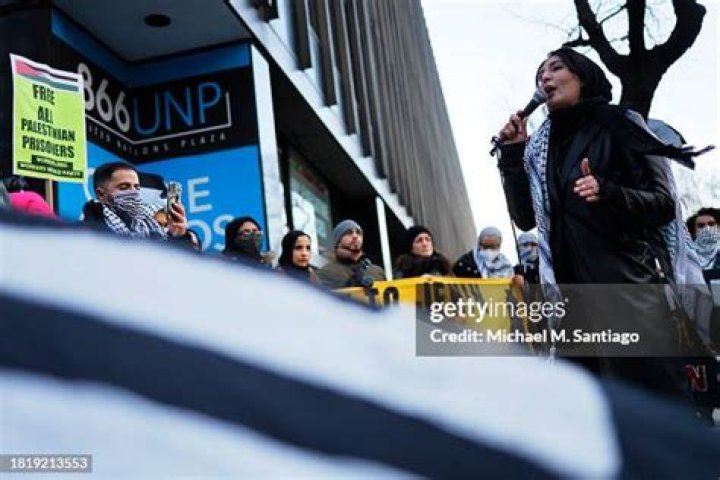 
Who is Nerdeen Kiswani? NYC’s pro-Palestine protest leader shares post hailing heroic resistance of martyrs on Hamas attack day 